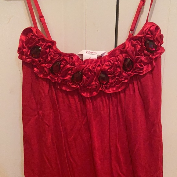 Candies holiday red tank - Picture 2 of 7